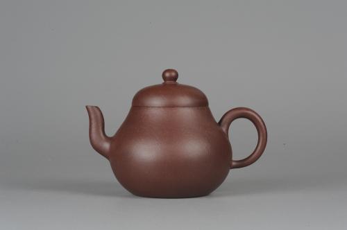 陈敏紫砂壶 美壶特惠 全手工精品秀雅高梨形 原矿紫泥