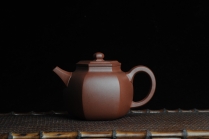 紫砂壶图片：全手工六方巨轮 - 美壶网