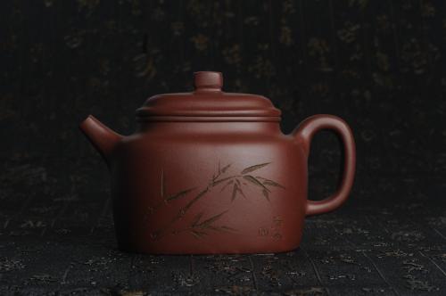 王新财紫砂壶 美壶特惠 做工精致四方德中 陈俊儒文气装饰 原矿紫泥