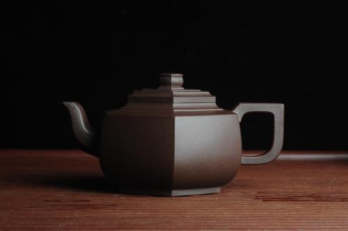 凌晨紫砂壶 美壶特惠 精致全手工六方雪华 泥料超好 原矿紫泥