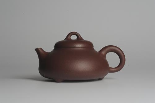 俞欣荣紫砂壶 美壶特惠 做工精致汉棠风格石瓢 泥料油润 原矿紫泥