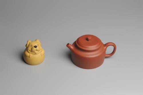 美壶定制老师紫砂壶 美壶特惠 老清水泥经典大亨德中 茶人醉爱 原矿清水泥