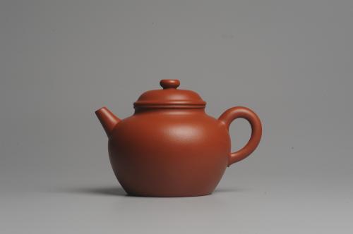美壶定制紫砂壶 美壶特惠 非铁红色素泥 优质朱泥大彬圈钮 原矿朱泥