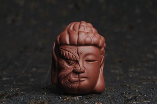 美壶定制紫砂壶 美宠特惠 回馈壶友 精致性价比是佛是魔 一念之间 手把件茶宠高5.8cm宽4.5cm左右 原矿紫泥