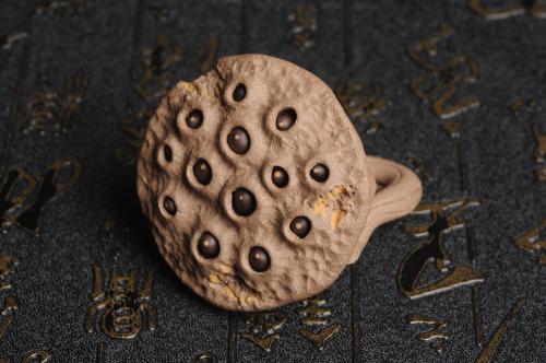 美壶定制紫砂壶 美宠特惠 回馈壶友 精致性价比老段泥莲蓬茶宠直径5.5cm长度5.5cm左右 老段泥