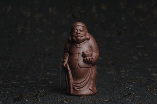 美壶定制紫砂壶 美宠特惠 回馈壶友 精致性价比紫泥老财主茶宠高7.8cm左右 原矿紫泥