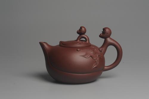 美壶定制紫砂壶 美壶福利特惠 精致做工 辈辈封侯壶 茶人醉爱 原矿紫泥