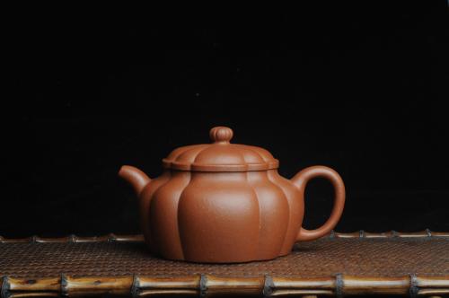 美壶定制老师紫砂壶 美壶双11特惠秒杀 梨皮红泥精工筋囊井栏 原矿红泥