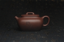 紫砂壶图片：美壶特惠 精工好料底曹青美女小四方 灰常雅致 - 美壶网