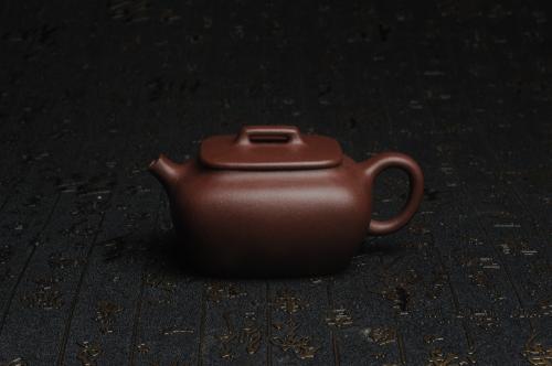 朱老师紫砂壶 美壶年底特惠 精工好料底曹青小四方 茶人醉爱 高档锦盒包装 原矿底槽清