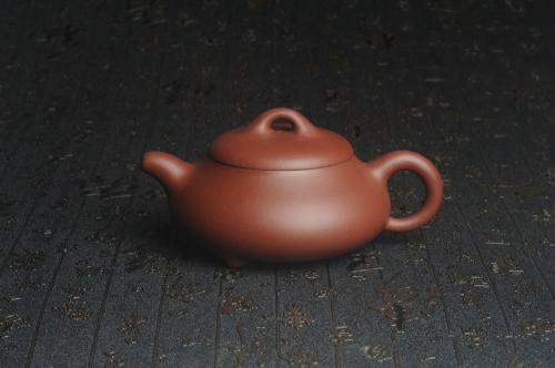 王静然紫砂壶 美壶特惠 精致汉棠石瓢壶 茶人醉爱 原矿紫泥