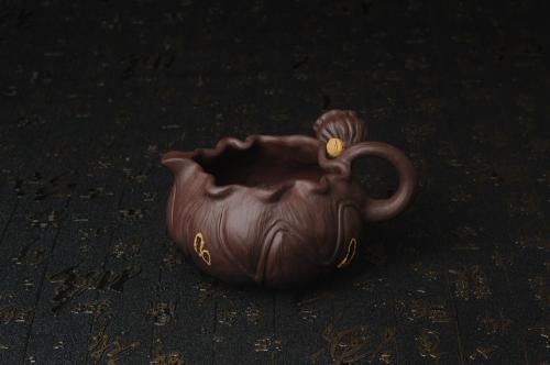 美壶定制紫砂壶 精致特惠紫泥莲蓬公道杯 原矿紫泥