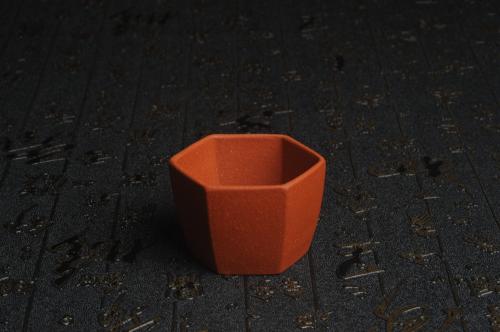 美壶定制紫砂壶 特好降坡泥精致手工六方杯 茶人醉爱 性价比高 原矿降坡泥