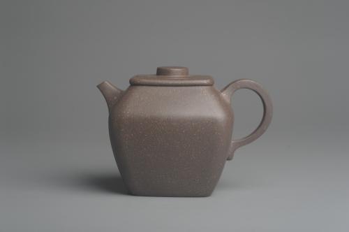 美壶定制紫砂壶 美壶特惠 优质青灰段泥精致混方巨轮壶 茶人醉爱 青灰泥