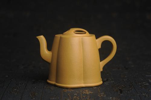 美壶定制紫砂壶 美壶特惠 精致黄金段泥井泉壶 茶壶 茶人醉爱 黄金段