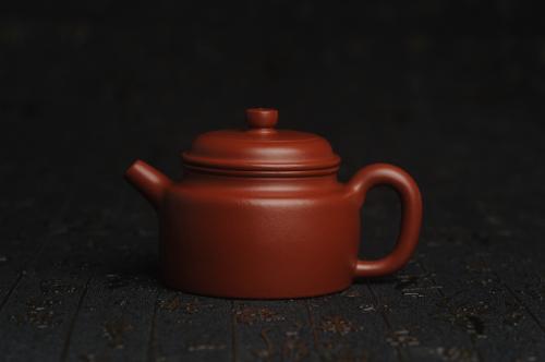 顾老师紫砂壶 正宗小煤窑朱泥 全手工小品德中壶 隽秀文气 茶人醉爱 小煤窑朱泥