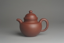 紫砂壶图片：油润底曹青 全手工寿珍掇球 深得老味 做工灰常好 请君细品 作品说话 - 美壶网