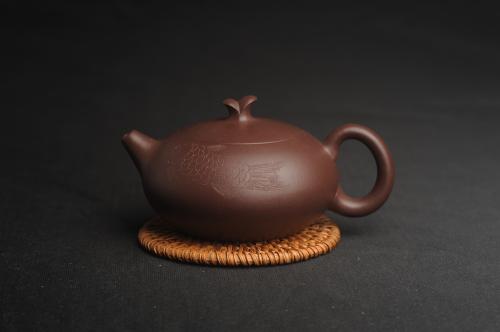 美壶定制紫砂壶 美壶特惠 优质紫泥年年有余壶 茶人醉爱 原矿紫泥