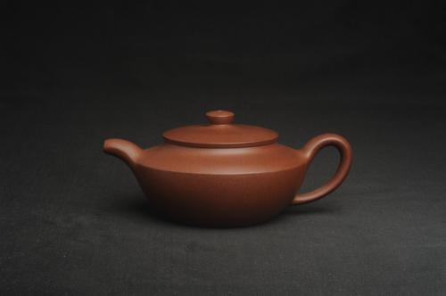 美壶定制紫砂壶 美壶特惠 精致铁星砂紫泥汉扁壶 茶人醉爱 