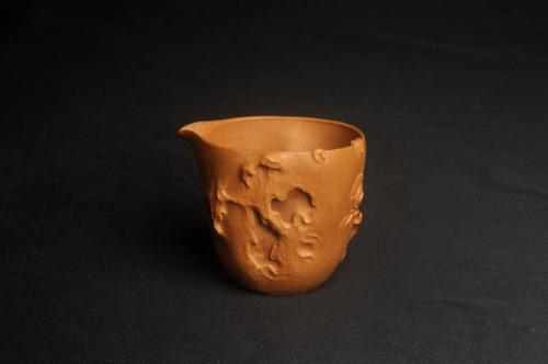 赵老师紫砂壶 美杯特惠 潜力股赵老师 全手工老黄段泥公道杯 贴页灵动 老段泥