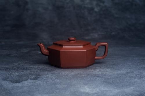 凌晨紫砂壶 美壶特惠 潜力股凌晨老师 精致全手工中槽清六方云台壶 