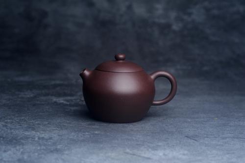 美壶定制老师紫砂壶 美壶特惠 优质紫泥河豚西施壶 球孔出水 原矿紫泥