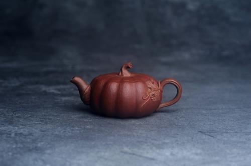 美壶定制老师紫砂壶 美壶福利特惠 美壶专属定制 精致好料迷你小南瓜紫砂壶  肌理丰富生动 
