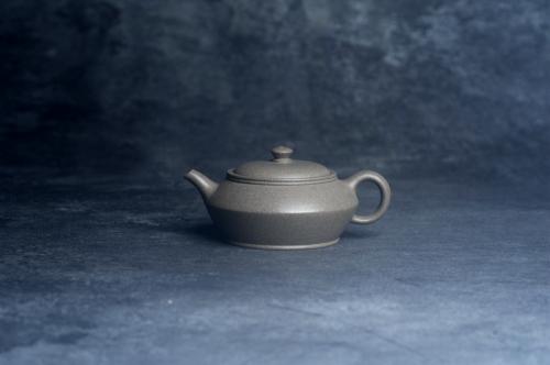 美壶定制老师紫砂壶 美壶特惠 特好芝麻绿泥小虚扁壶 茶人醉爱 