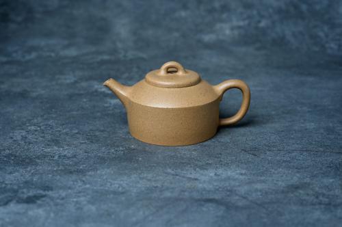 美壶定制老师紫砂壶 美壶特惠 优质黄金段泥镜瓦壶 茶人醉爱 黄金段
