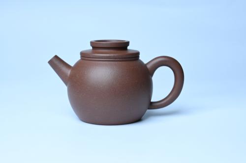 王静然紫砂壶 美壶特惠 精致黑星红拼紫泥（家藏限量）巨轮小壶 茶人醉爱 原矿紫泥