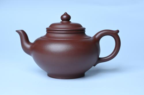 周小培紫砂壶 潜力股周小培老师 4号井深井红皮龙全手工笑樱壶 养后特润 期待与您结缘 红皮龙