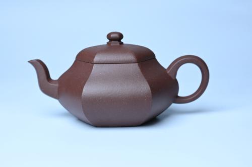 美壶定制紫砂壶 美壶特惠 朱老师全手工六方君德壶 茶人醉爱 原矿紫泥