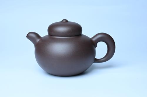 美壶定制紫砂壶 美壶特惠 精致优质黑星土道洪风格德福壶 茶人醉爱 原矿黑星土