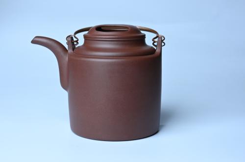 美壶定制紫砂壶 实力派工艺师吕旭莹全手工演绎洋桶壶 大品难度大 资深壶友看过来 原矿紫泥