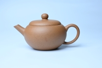 紫砂壶图片：美壶特惠 特好老段泥圆珠壶 - 美壶网