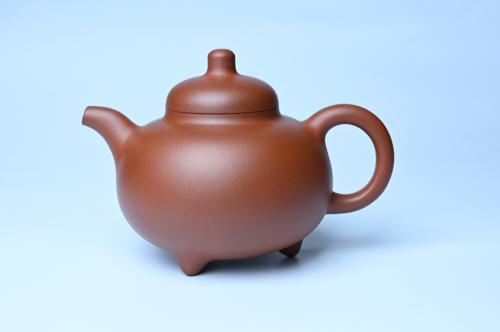 周小培紫砂壶 潜力股周小培老师 老师家藏黄龙山一号井小红泥 全手工乳鼎壶 原矿红泥