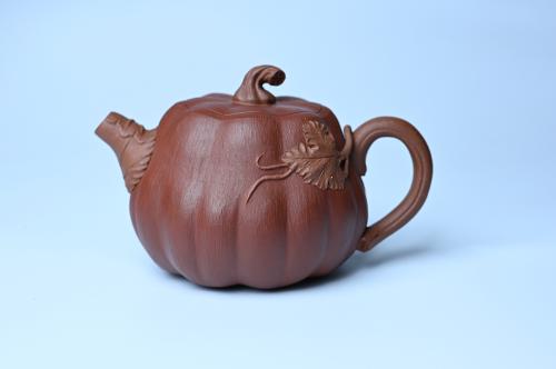 美壶定制老师紫砂壶 美壶福利特惠 美壶专属定制 精致好料南瓜紫砂壶  肌理丰富生动 