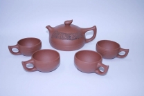 紫砂壶图片：五件飞翔茶具 - 美壶网