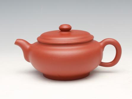 邵慧琴紫砂壶 扁古  容量:280CC 