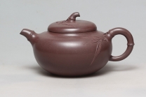 紫砂壶图片：圆竹壶 - 美壶网