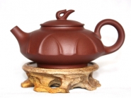 紫砂壶图片：底槽青 奥运圣火壶 - 美壶网