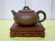 紫砂壶图片：薄胎石瓢 - 美壶网