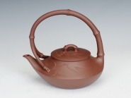 紫砂壶图片：春竹提梁 - 美壶网