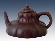 紫砂壶图片：玉兰花瓣壶 - 美壶网