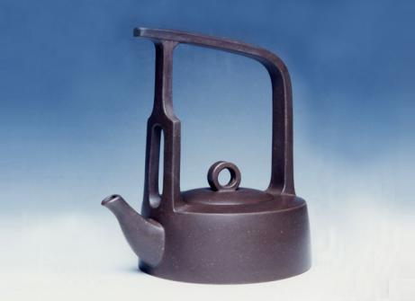 陈正初紫砂壶 鹧鸪提梁 300CC 