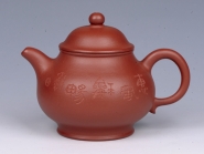 紫砂壶图片：潘壶（朱泥） - 美壶网