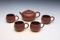 紫砂壶图片：喜上眉梢套壶 - 美壶网