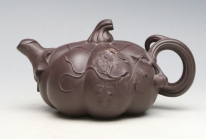 紫砂壶图片：南瓜壶 - 美壶网