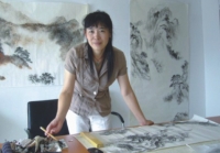 紫砂壶图片：现场作画 - 美壶网