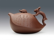 紫砂壶图片：龟兔赛跑 - 美壶网
